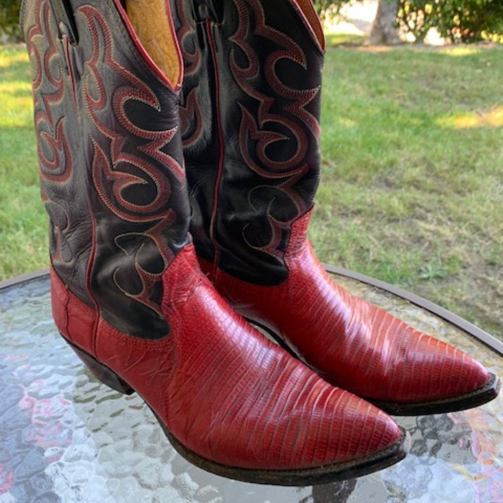 Nocona Lizard Skin Women's Boot- 8.5